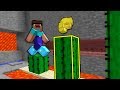 ДАЖЕ НУБ СПРАВИТСЯ С ЛОВУШКОЙ ИЗ КАКТУСА В МАЙНКРАФТ ! НУБ ПРОТИВ ЛАБИРИНТА В MINECRAFT МУЛЬТИК