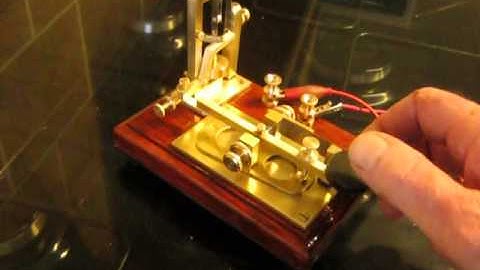 Project 241 unusual Morse code Bug Key by G3YUH