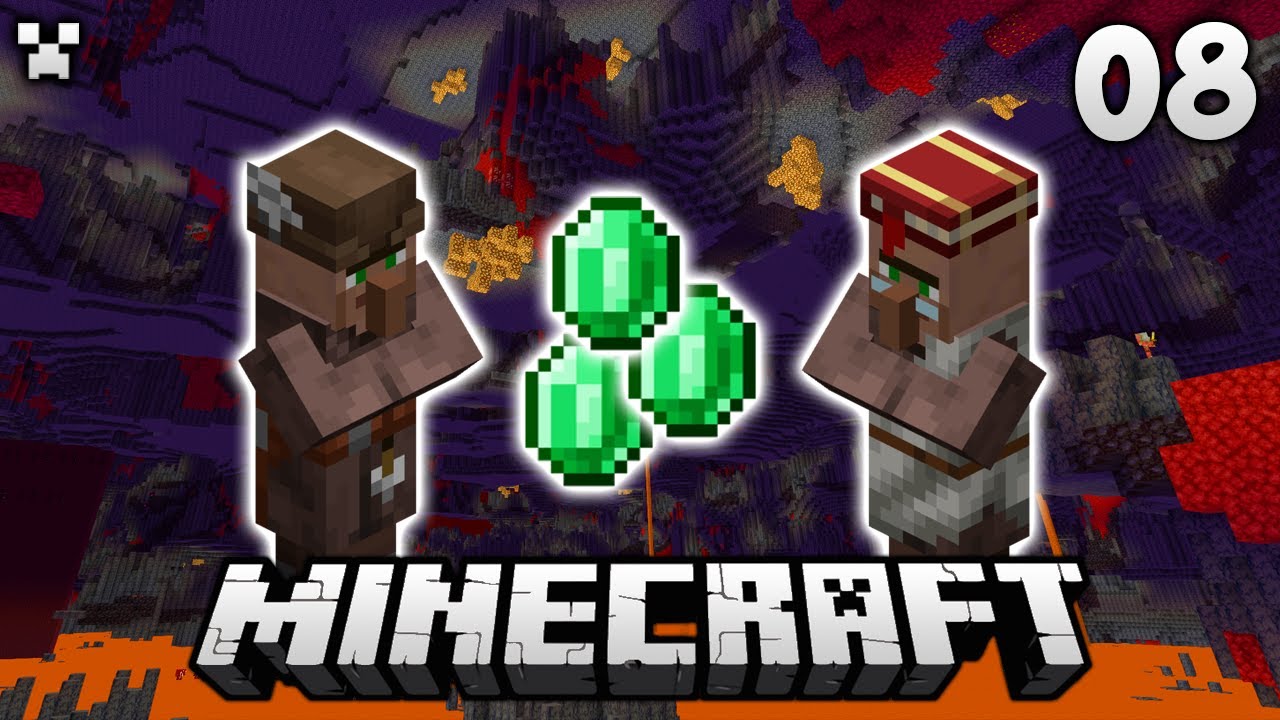 EMERALD Empire Begins! | Let’s Play Minecraft Survival - YouTube