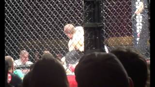 Steven "Man of Steel" Calero 2nd Amateur Cage Fight 140 lbs