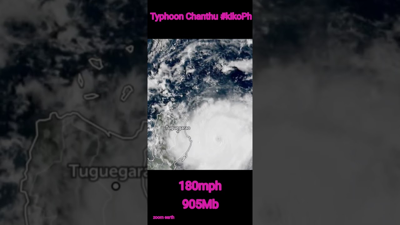 Typhoon Chanthu#kikoph #storm #shorts