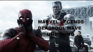 MARVEL LEGENDS DEADPOOL WAVE UNBOXING by 90's comic book nerd 257 views 6 years ago 6 minutes, 3 seconds