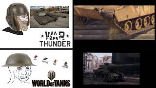 War Thunder Vs World Of Tanks (Lore vs Gameplay Meme) screenshot 5