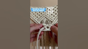 How to make JOSEPHINE KNOT #short #macrametutorial