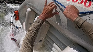 Fast Fred Flips Raft at Godzilla on the Upper Ocoee River 2024