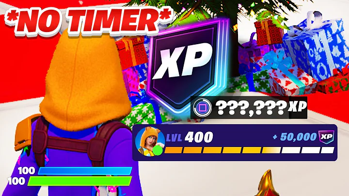 *NEW* WINTERFEST NO TIMER Fortnite XP Map to LEVEL UP FAST in Chapter 7 (OG SEASON 7)