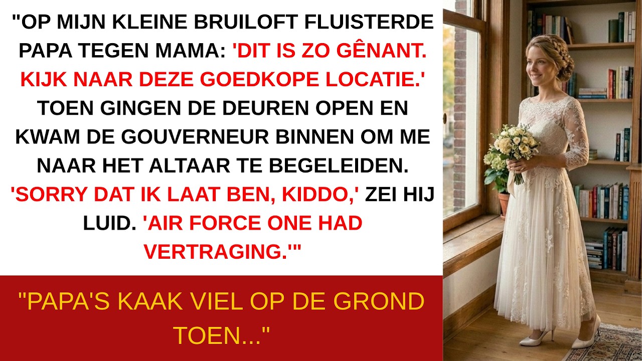 Op mijn trouwdag hoorde ik mijn vader tegen mijn moeder mopperen: "Trouwen in een buurthuis. Wat moeten de mensen wel niet denken?" Mijn familie had me vijf jaar geleden onterfd omdat ik met...