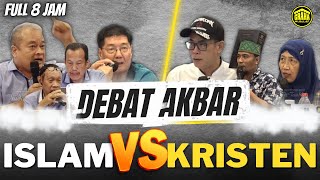 GUNCANG DUNIA MAYA..!! SERU DEBAT AKBAR ISLAM KRISTEN, MUALAF VS PENDETA FULL 8 JAM