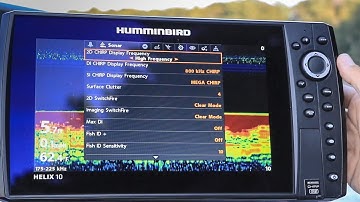 Humminbird HELIX How To: 2D CHIRP Frequency