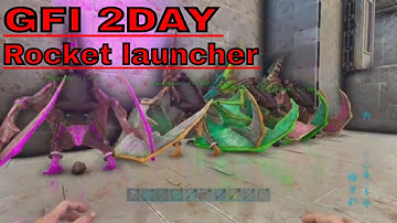 how to spawn in a rocket launcher in ark using GFI admin commands ark cheat code