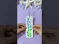 Simple DIY Bookmark Idea 💐#shorts #diy #bookmark #anhhongcalligraphy