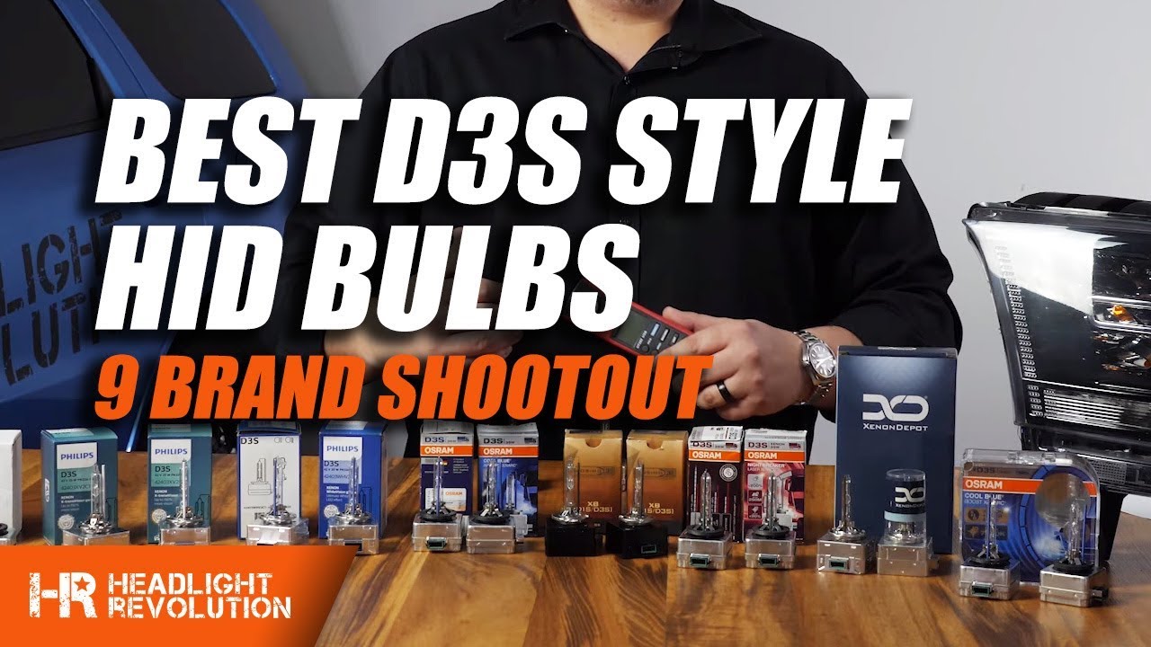 The Best D3S HID Bulbs! Shootout and Comparison with 9 Brands