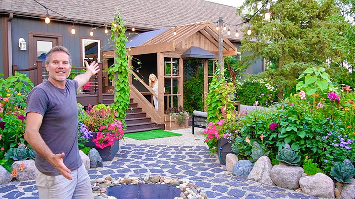 Building Our Outdoor Garden Kitchen