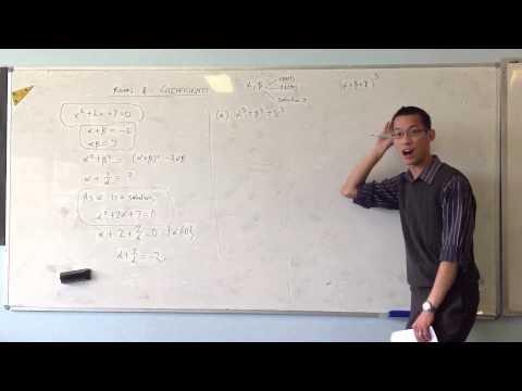 Roots & Coefficients: Using The Original Equation
