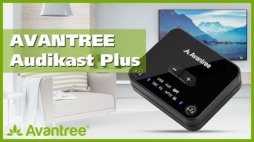 Watch TV using Wireless Headphones: [Bluetooth 5.0 Adapter for TV - Avantree Audikast Plus]