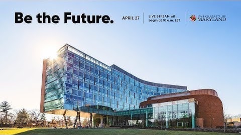 The Brendan Iribe Center for Computer Science and Engineering Dedication Ceremony