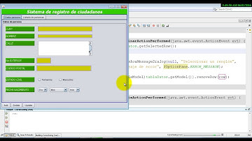 Video 04 Eliminando y modificando registros de JTable Parte IV