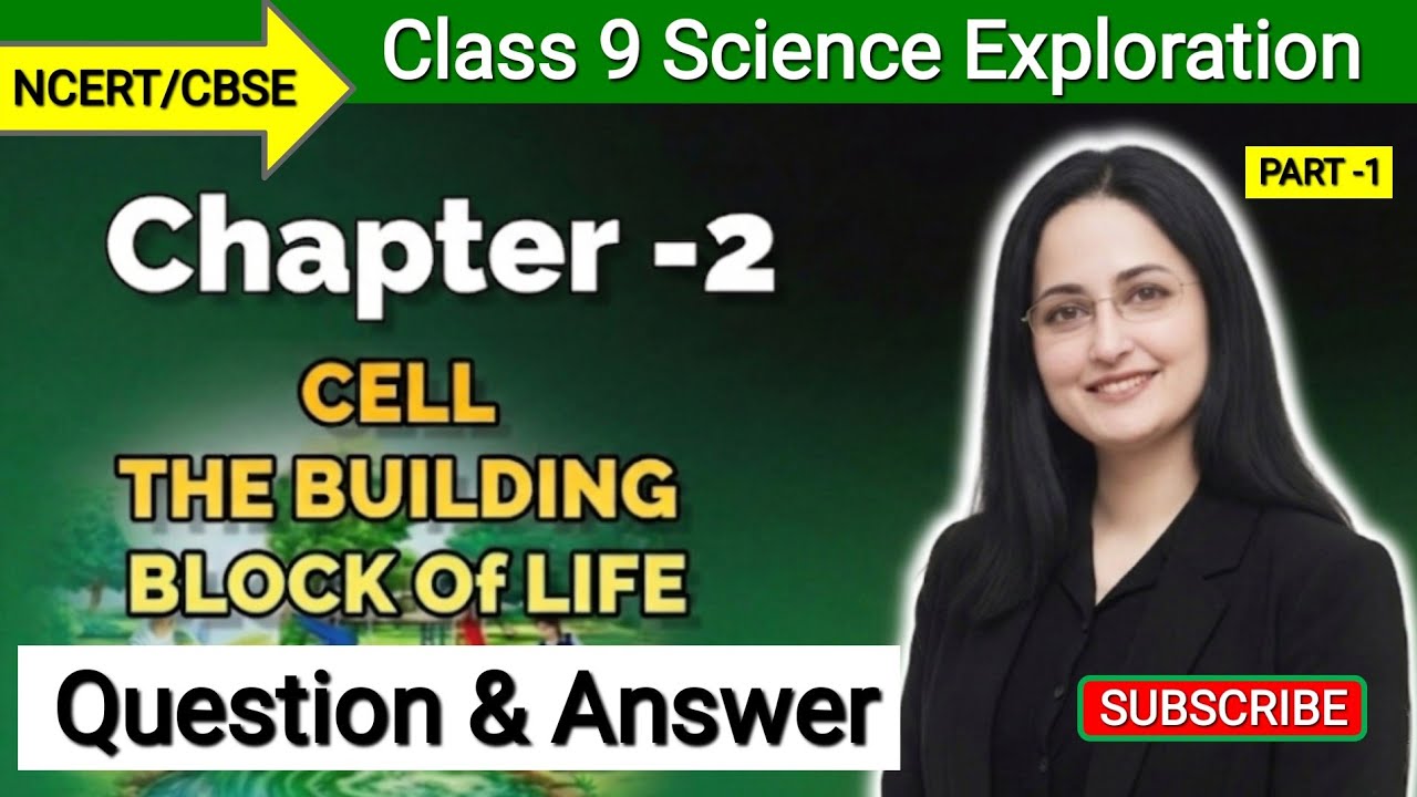 Question Answer | Class 9 Science Exploration Chapter 2 | Cell The ...
