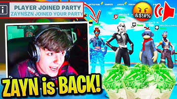 Clix Has FULL Hatred for UNKNOWN & ZAYNSZN after Most TOXIC Wager to EVER Happen...