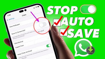 How To Stop Auto Saving WhatsApp Images And Videos on iPhone | WhatsApp Auto  Download Issue