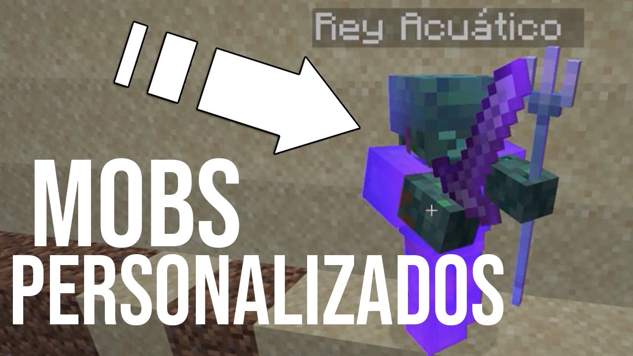Como Hacer Mobs Personalizados De Una Manera Sencilla [Minecraft] - YouTube