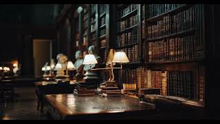 You're cramming for finals with candlelight and coffee | Dark Academia Piano