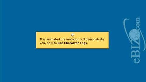 Html char tags learning