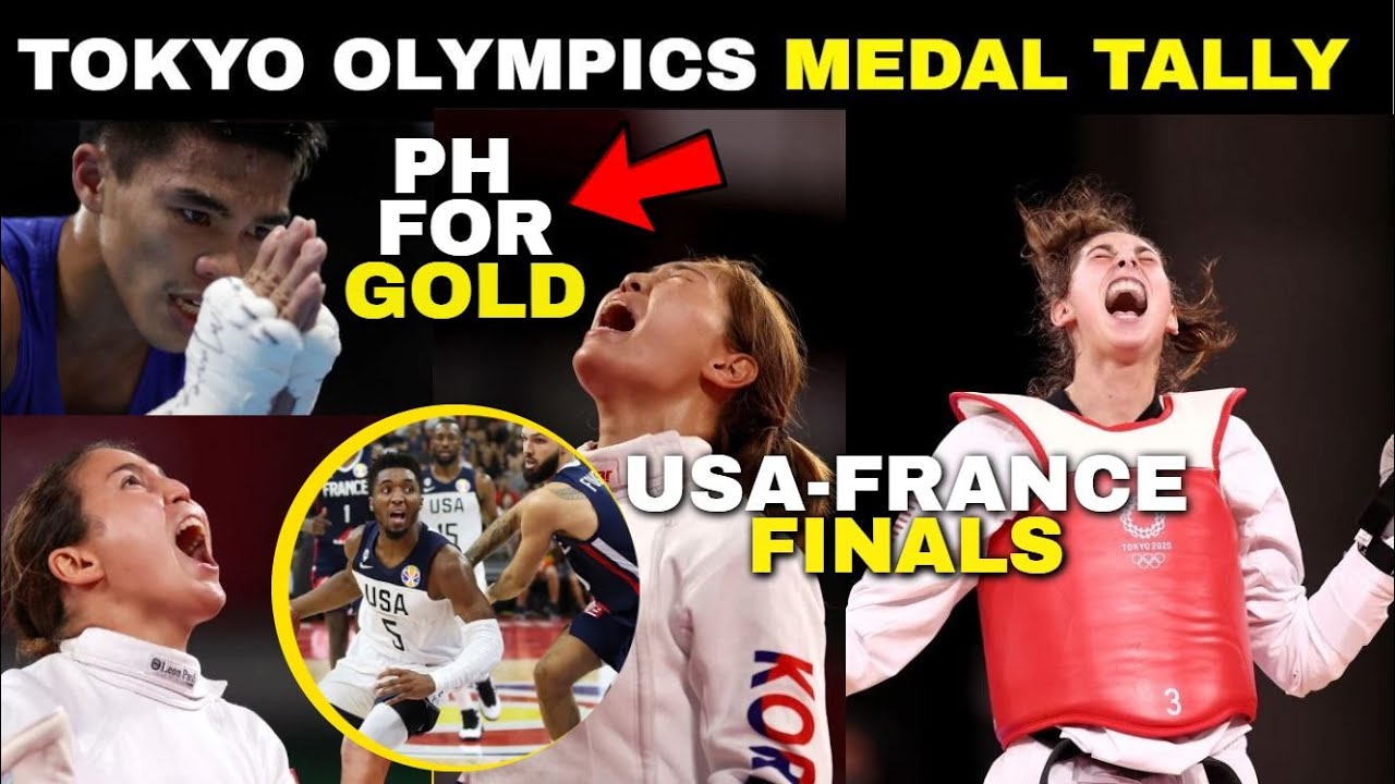 Tokyo Olympics 2021 Medal Tally | Carlo Paalam For Gold - YouTube