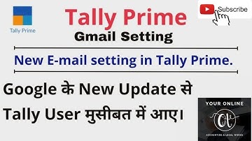 How to mail sale invoice in tally/Tally se invoice kaise mail kare new update/Direct mail from tally
