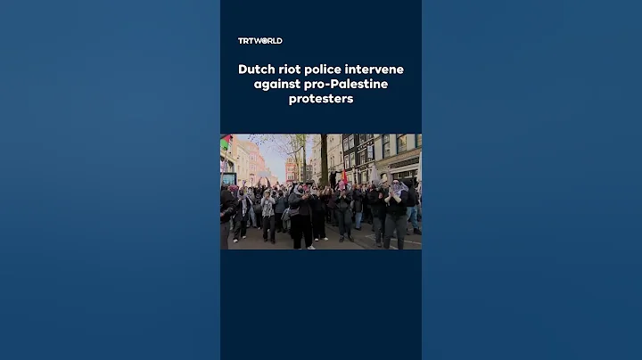 Dutch riot police called to intervene against pro-Palestinian protesters at University of Amsterdam