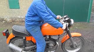 Как должна заводиться jawa/cz 350