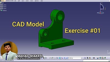 [ CATIA V5 ] Computer aided designing tutorial # 02 | CAD designing in catia v5