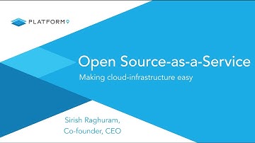 Open Source-as-a-Service Makes Cloud Infrastructure Easy