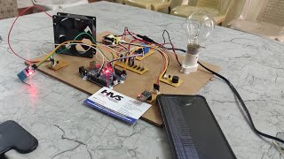 Wireless temperature and humidity monitoring and control system using IOT