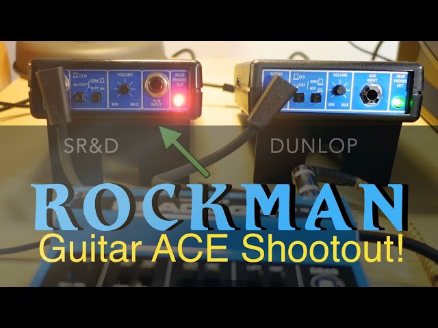 Rockman Guitar ACE - Vintage SR&D vs Dunlop - YouTube