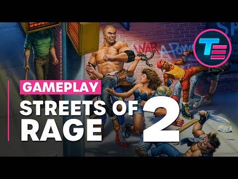 Streets of Rage 2 (Sega Mega Drive / Genesis) Gameplay