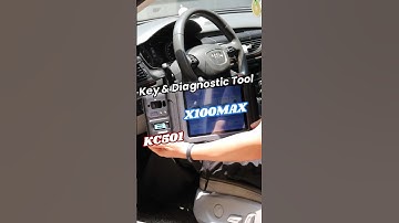 Tired of using one tool for keys and another for diagnostics? The X100MAX with KC501 does both.
