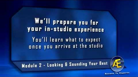 FREE TV Interview Training - 3 Part Teleseminar