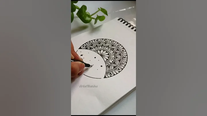 Mandala art for beginners 🤩✨️♡°~☆🌈😮 #shorts #art #trending #viralvideo #mandala #satisfying #colors