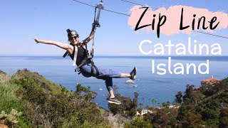 Zipline in Catalina Island, Catalina zip line Eco Tour adventure