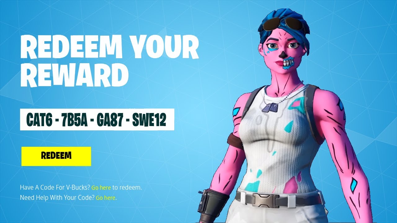 I GOT PINK GHOUL TROOPER SKIN CODES IN FORTNITE! FULL TUTORIAL ON HOW TO GET THE SKIN FOREVER