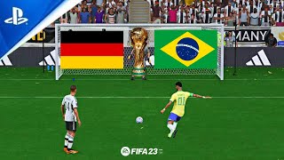 FIFA 23 BRAZIL VS GERMANY PENALTY SHOOTOUT FIFA WORLD CUP FINAL