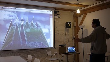 Kinect Mountain Drawing