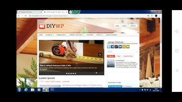 Cara membuat menubar dropdown serta menu sub bar horizontal di blogger #blogger #website