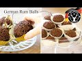 German Chocolate Rum Balls & Rum Truffles ✪ MyGerman.Recipes