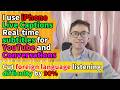 I use iPhone Live Captions real-time subtitles for YouTube videos and conversations with foreigners