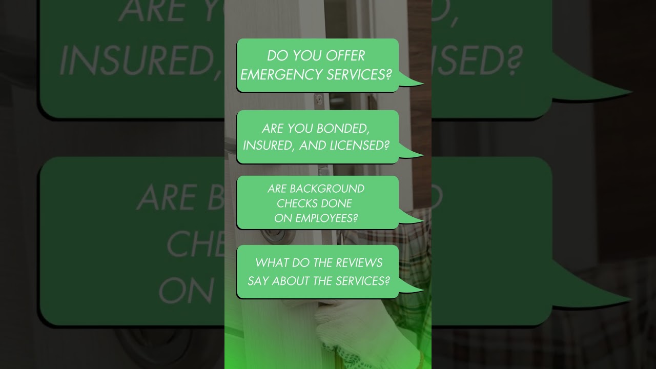 8 Essential Questions To Ask a Locksmith