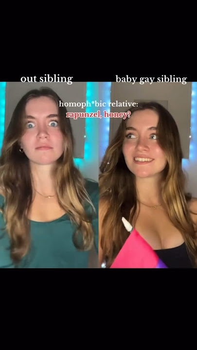 #pov the baby gay sibling comes out to the already out sibling. they are supportive, yet protective.