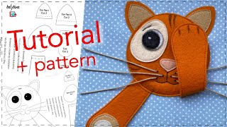 Quiet Book Page "Peek-a-boo Cat" | Updated Tutorial