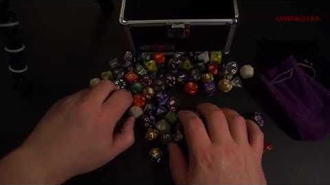 ASMR [No Talking]  [Sorting] Dungeon and Dragon Dice